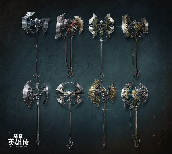 洛奇英雄传贝拉原画赏析巨斧萝莉的反转秀